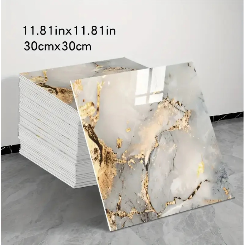 Декоративні самоклеючі панелі на стіни Dark Grey (Перламутрове золото) 30х30 см Декоративні самоклеючі панелі на стіни Dark Grey (Перламутрове золото) 30х30 см