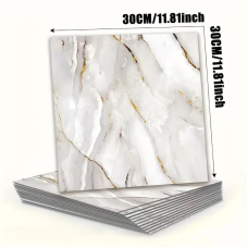 Декоративні самоклеючі панелі на стіни Dark Grey (Рідкий багрянець) 30х30 см