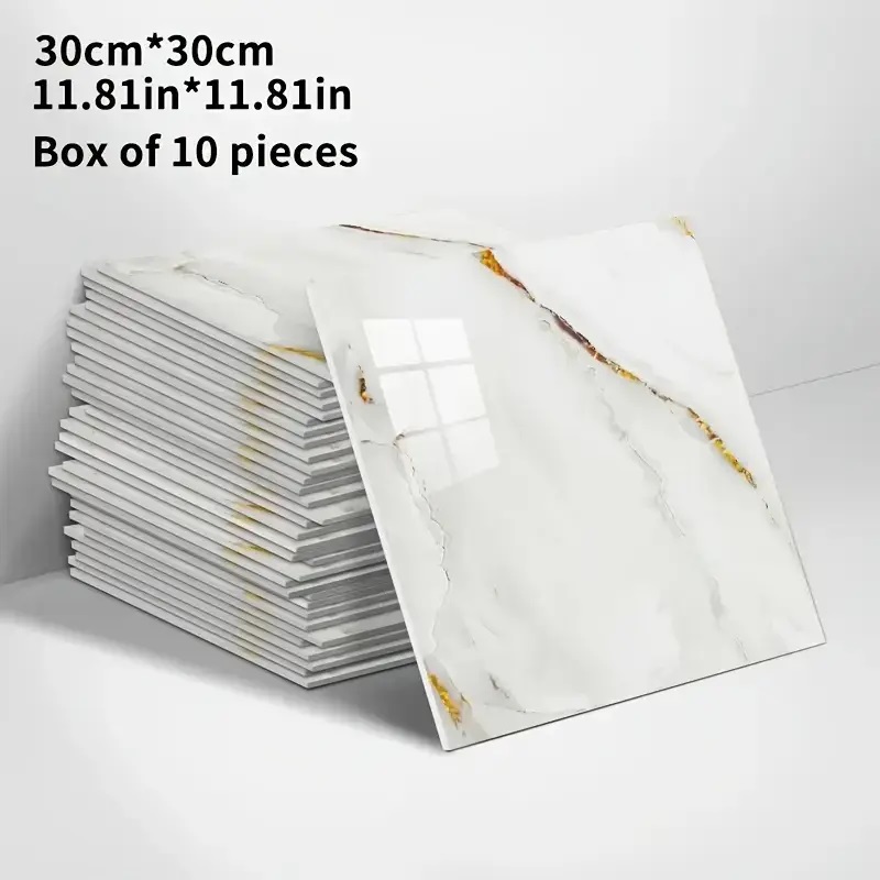 Декоративні самоклеючі панелі на стіни Dark Grey (Золотий камінь) 30х30 см