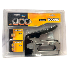 Степлер Toolex - скоба 10,6 x 1,2 x 6-14мм x цвях 14мм x шпилька 14мм