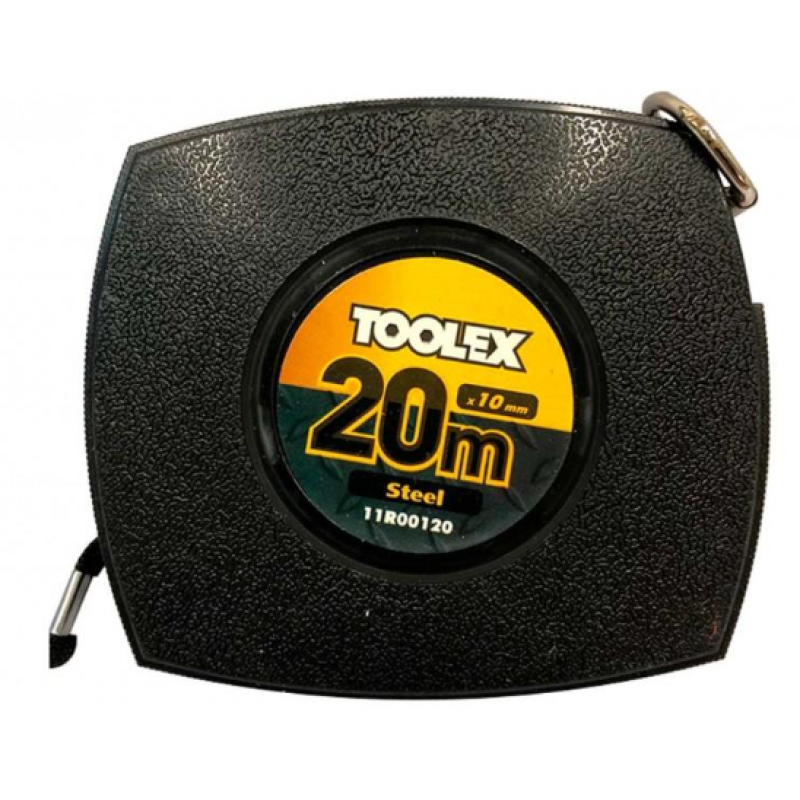 Рулетка Toolex - 20м x 10мм металева бобіна