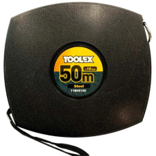 Рулетка Toolex - 50м x 10мм металева бобіна