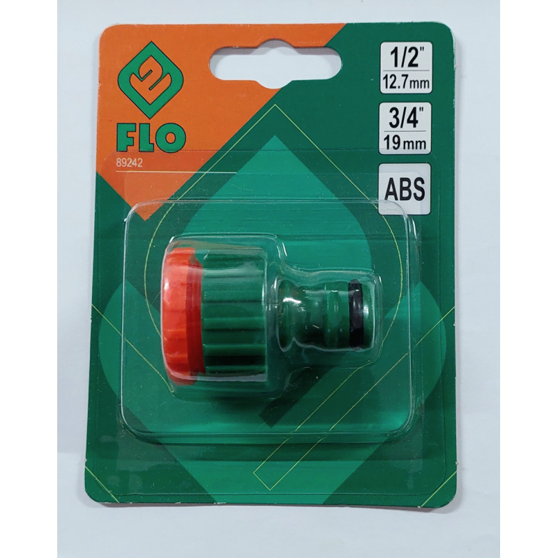 Адаптер зовнішній Flo для крана 3/4“ - 1/2“ Блістер