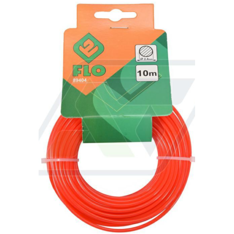 Жилка для тримера кола Flo 2.4 мм, 10 м