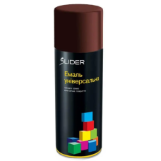 Емаль аерозольна SLIDER color універсальна 3005 томно-вишневий, 400 мл