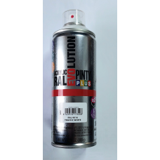 Фарба аерозоль на водній основі Pintyplus Evolution Ral 9016 Білий холодний 400 мл