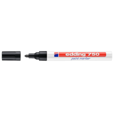 Маркер Edding Paint 750 2-4мм круглий Чорний 001