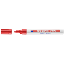 Маркер Edding Paint 750 2-4 мм круглий Червоний 002