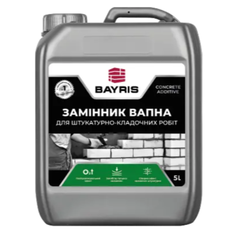 Замінник вапна для штукатурно-кладочних робіт BAYRIS 5 л