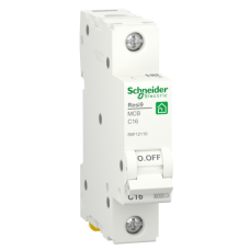 Автоматичний вимикач 6kA 1P 16A тип C, Resi9 Schneider Electric