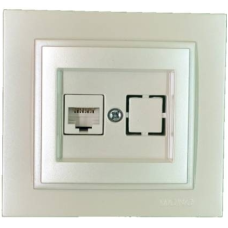 Розетка комп“ютерна RJ45 CAT 6 Mono Electric Despina Перлина