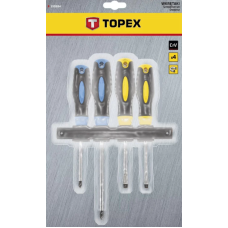 Набір викруток TOPEX 4 шт.