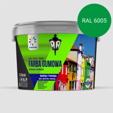 Фарба гумова COLORINA Зелений 12 кг. 6