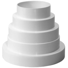 Перехідник вентиляційний пластиковий Ø80-100-120-125-150мм Europlast