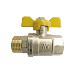 Кран кульовий для газу 3/4 (20) рВ-рЗ Aqua-world Standart