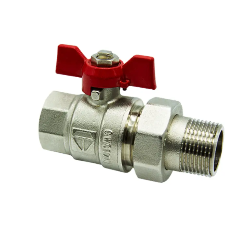 Кран-американка прямий 3/4“ (20) HLV Optima
