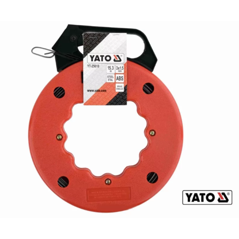 Пристрій для протягування кабелів на бобіні з блокуванням Yato
