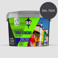 Фарба гумова COLORINA Графітовий 6 кг. 12