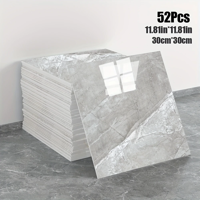 Декоративні самоклеючі панелі на стіни Dark Grey (Сірі Ретро) 30х30 см