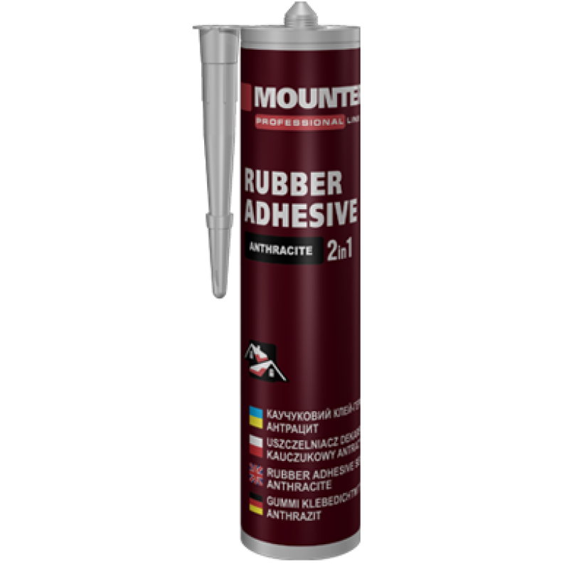 Mounter каучуковий клей-герметик антрацит