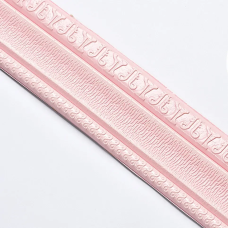 Самоклеючі 3D Рельєфні Плинтуси Pink 230х5 см