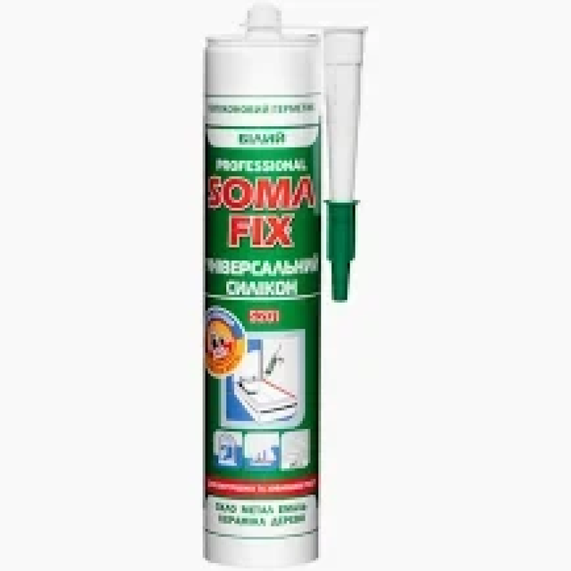 Силіконовий герметик Soma fix прозорий