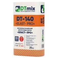 Високоеластичний клей для всіх видів плиток DTmix DT-140 «ELAST-PRO»