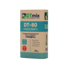 Суміш для мурування блоками DTmix DT-80 «MASONRY»
