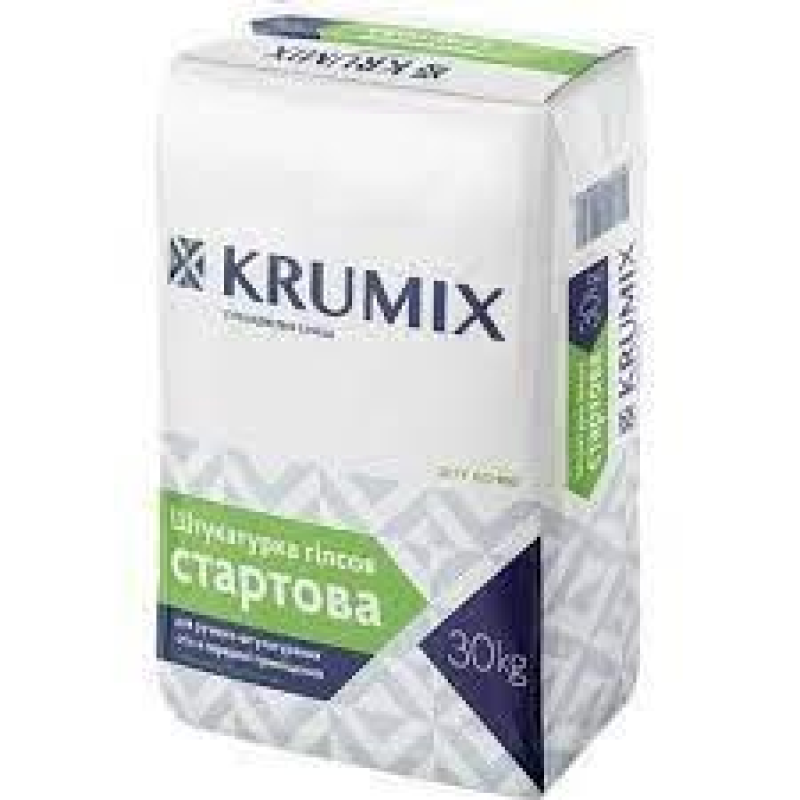 Штукатурка гіпсова KRUMIX КМ Start