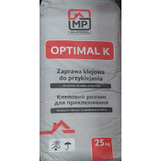 Клей для приклеювання пінополістиролу та мінеральної вати Majsterpol Optimal K (25кг)