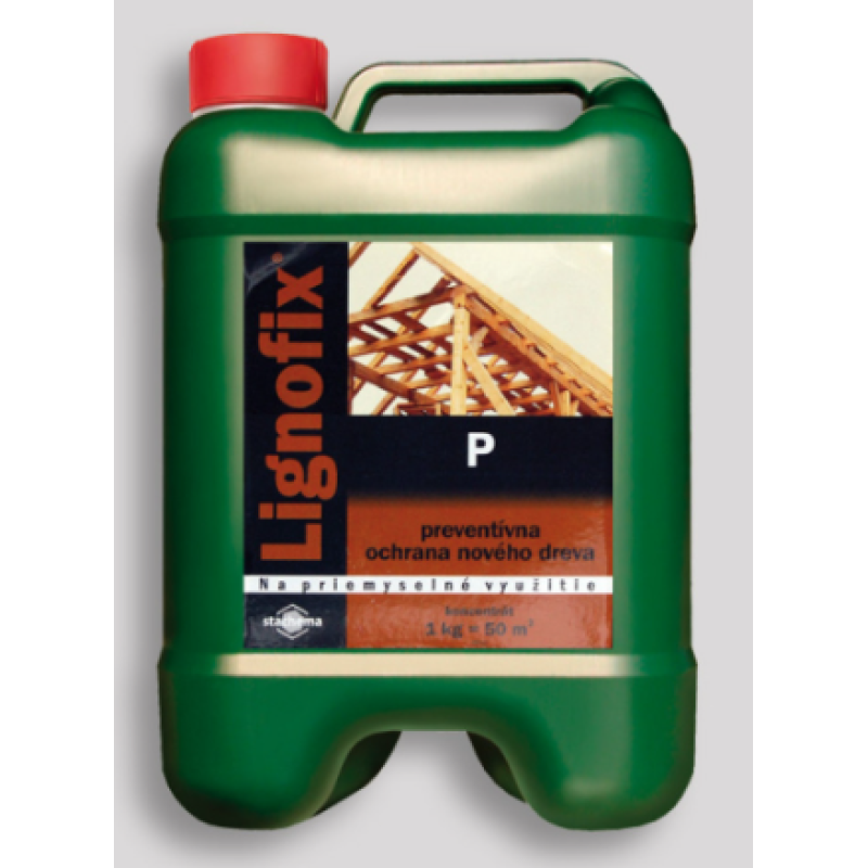 Антисептик для покрівельних конструкцій Lignofix P Concentrat 1:9 зелений 5 л