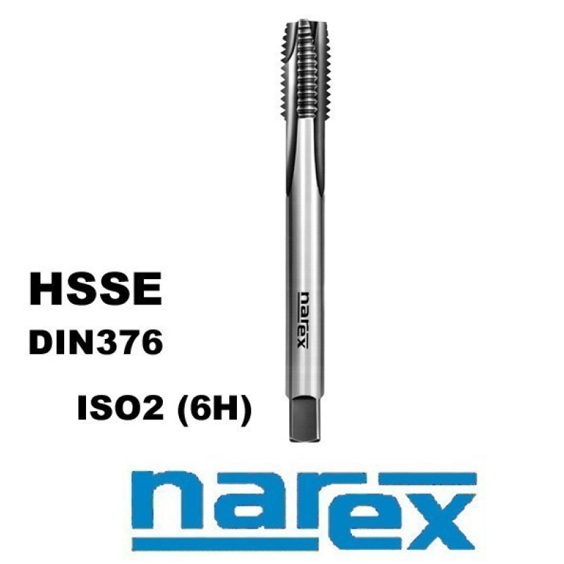 Мітчик машинний NAREX 3500 M22 HSSE ISO2 (6H) DIN376