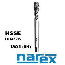 Мітчик машинний NAREX 4050 M10 HSSE ISO2 (6H) DIN376 спіраль (40°)