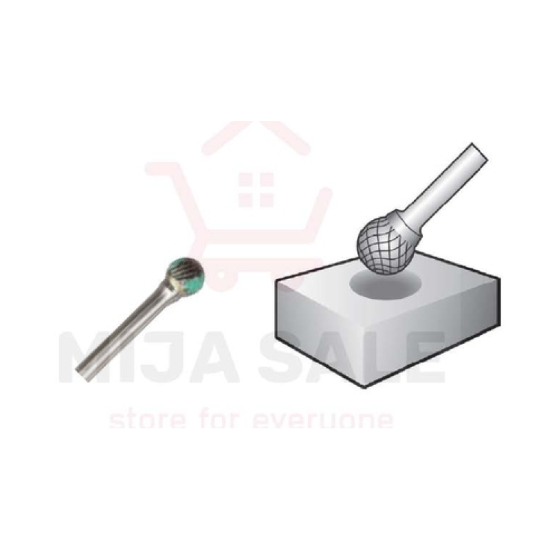 Борфреза сферична по металу OPTIMA 10x9x6 D1009S06
