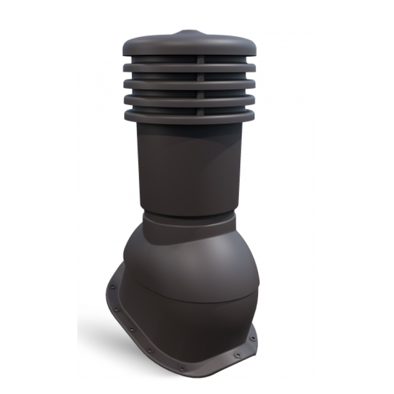 Вентиляційний вихід Ventos X Metal W35 150 мм RAL 8019