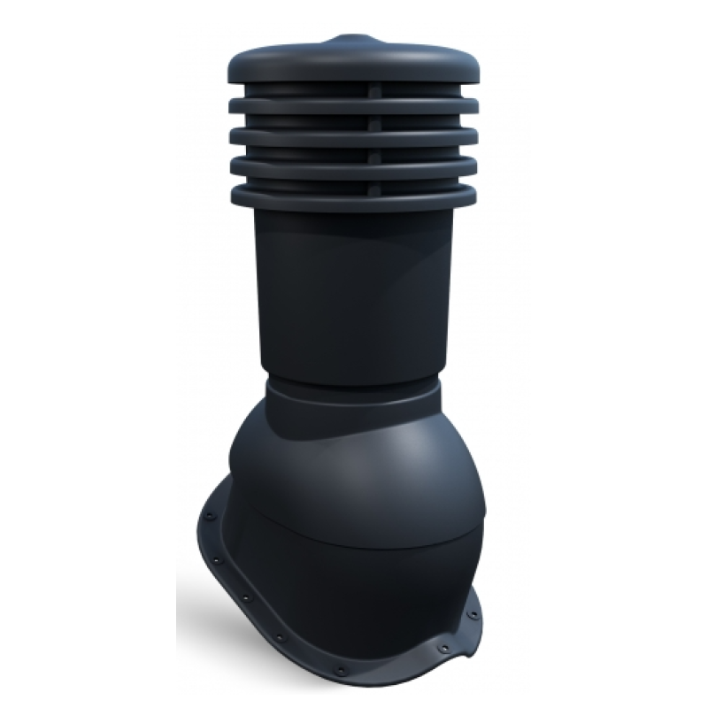 Вентиляційний вихід Ventos X Metal N25 150 мм RAL 7021