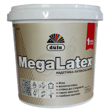 Надстійка латексна фарба Dufa MegaLatex D120 1.4кг