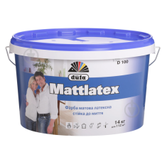 Фарба латексна Dufa Mattlatex D100 14 кг