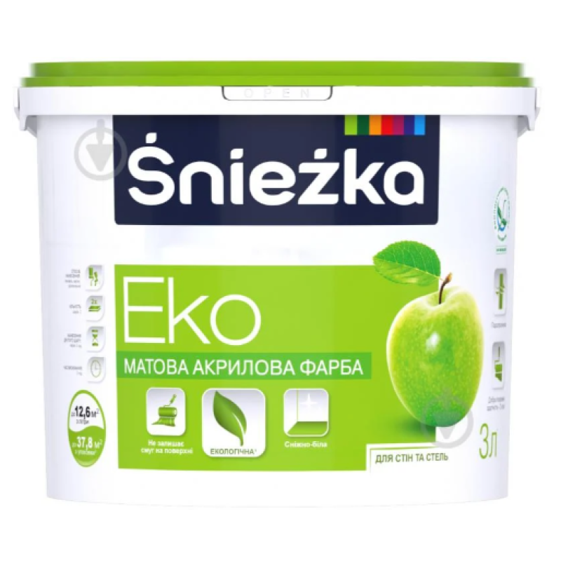 Фарба акрилова Sniezka Eko 4.2 кг