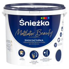 Фарба інтер“єрна латексна Sniezka Mattlatex Beauty 13.7 л