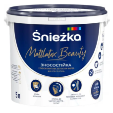 Фарба інтер“єрна латексна Sniezka Mattlatex Beauty 6.8 л