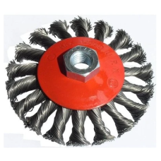 Щітка конусна OPTIMA TOOLS 100mm плетений дріт