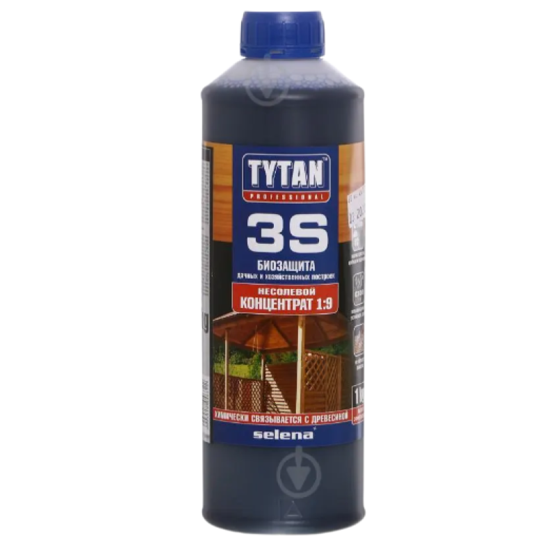Деревозахисний засіб TYTAN 3S 1:9 ультрабіозахист 1кг