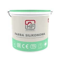 Фарба силіконова фасадна MajsterPol Farba Silikonowa 12кг