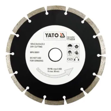Диск алмазний сегментний 230 мм YATO YT-6005