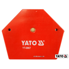 Кутник магнітний для зварки YATO 111х136х24 мм