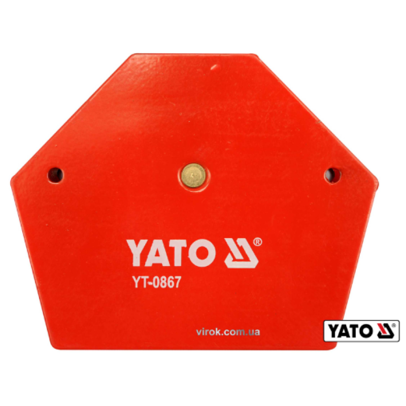 Кутник магнітний для зварки YATO 111х136х24 мм
