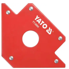 Кутник магнітний для зварки YATO 102х155х17 мм
