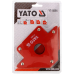 Кутник магнітний для зварки YATO 102х155х17 мм